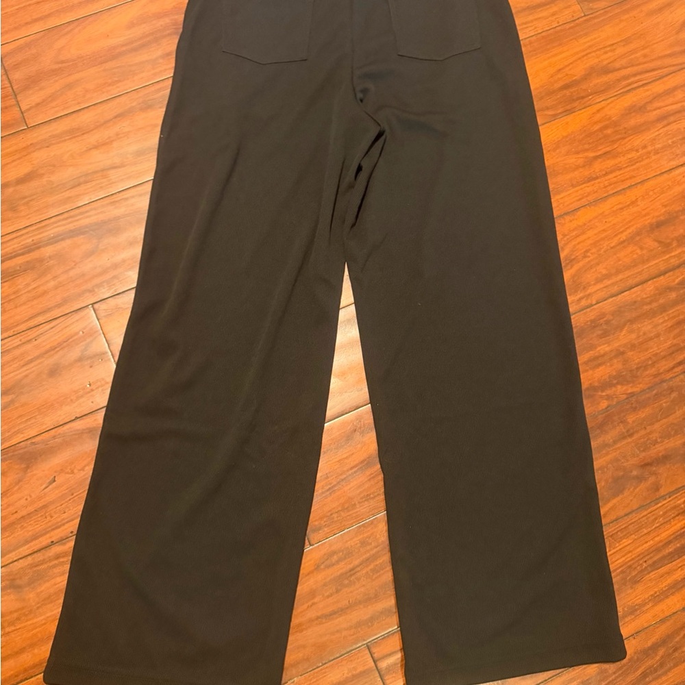 HALARA Black Wide-Leg Active Pants - Picture 4 of 4